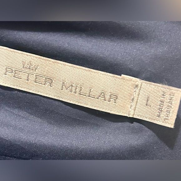 EUC PETER MILLAR Quilted Jacket in Navy Size Large - Picture 9 of 10